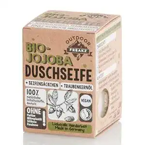 Bio-Seife OUTDOOR FREAKZ Bio Duschseife mit Seifensäckchen