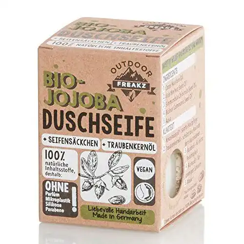 Bio-Seife OUTDOOR FREAKZ Bio Duschseife mit Seifensäckchen