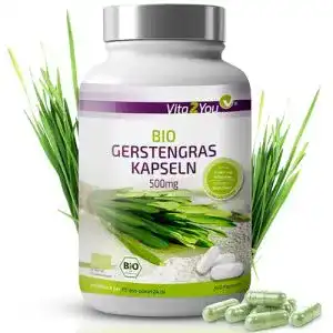 Gerstengras-Kapseln Vita2You Bio Gerstengras Kapseln, 360 Kaps.