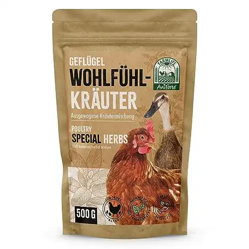Hühnerfutter AniForte Hühner-Wohlfühlkräuter 2,5 Liter
