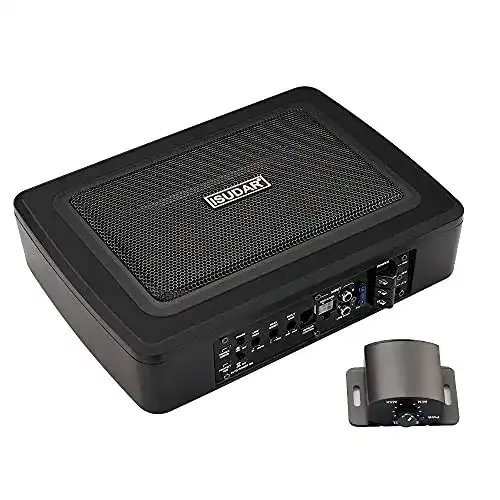 Auto-Subwoofer ISUDAR SU6901 aktiver Untersitz-Subwoofer