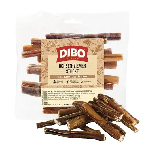 Die beste Ochsenziemer DIBO Stücke, 12cm, 15 Stück 2026 Test Bestseller Ochsenziemer DIBO Stücke, 12cm, 15 Stück