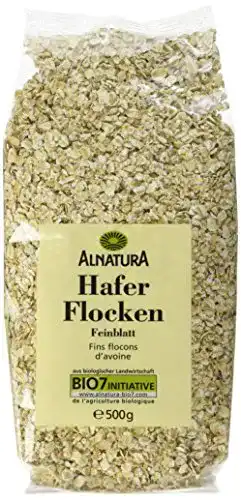 Haferflocken Alnatura Bio Feinblatt, vegan, 6er Pack (6 x 500 g)