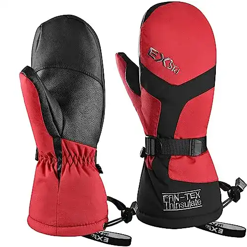 Skihandschuhe EXski Fäustlinge Ski Herren Damen Winter