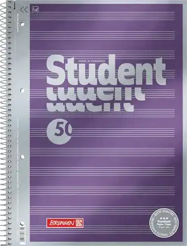Notenheft Brunnen 1067144 Notizblock, Collegeblock Student