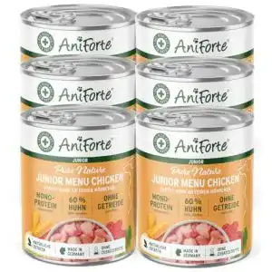 Hunde-Nassfutter AniForte ® PureNature Zartes Huhn Junior