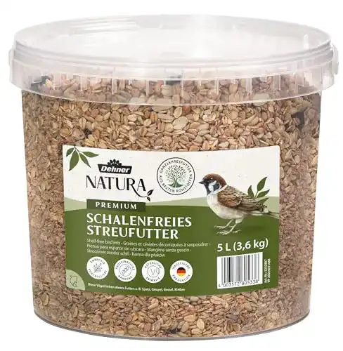 Dehner-Vogelfutter Dehner Natura, schalenfreies Streufutter, 3.6 kg