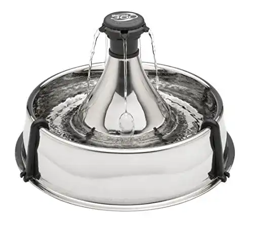 Trinkbrunnen Hund PetSafe Drinkwell Edelstahl-Trinkbrunnen 360