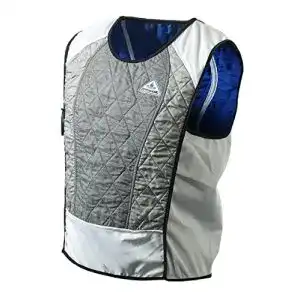 Kühlweste (Motorrad) HyperKewl Techniche Ultra Sport Weste, Silber
