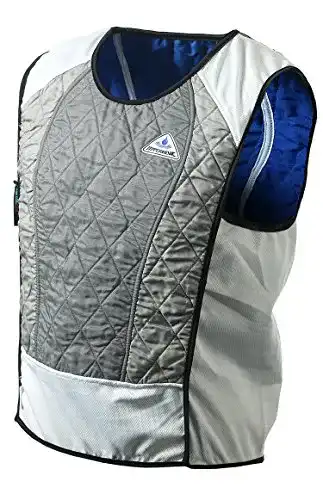 Kühlweste (Motorrad) HyperKewl Techniche Ultra Sport Weste, Silber