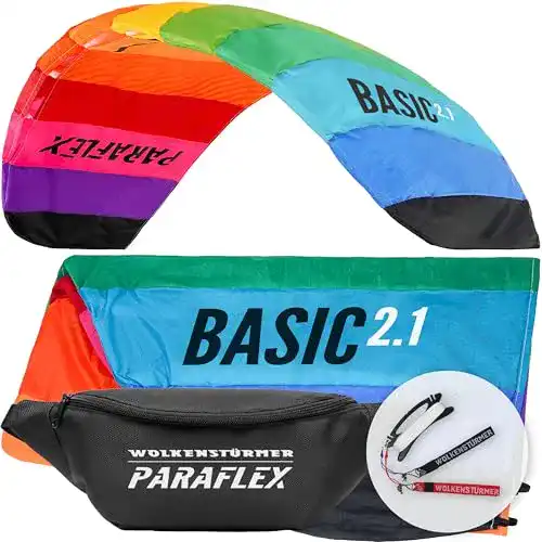 Lenkdrachen Wolkenstürmer ® Paraflex Basic 2-Leiner Lenkmatte