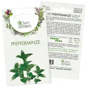 Minze-Samen OwnGrown Pfefferminze Samen: ca. 300 Pflanzen