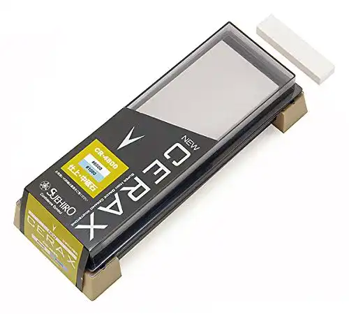 Japanischer Schleifstein Suehiro Cerax CR-4800 Kombination