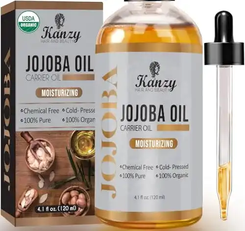 Jojobaöl KANZY HAIR AND BEAUTY Kanzy Bio Kaltgepresst 120ml