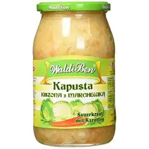 Sauerkraut Waldi Ben Waldiben, polnische Rezeptur (8 x 850 g)