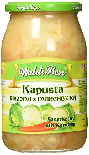 Sauerkraut Waldi Ben Waldiben, polnische Rezeptur (8 x 850 g)