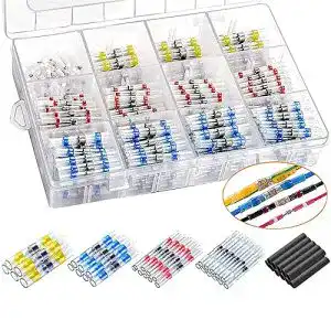 Lötverbinder NEWFUN 500Pcs Schrumpfverbinder Solder Sealing