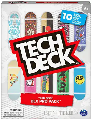 Tech-Deck-Fingerboard Tech Deck – DLX Pro Fingerboard 10er-Set