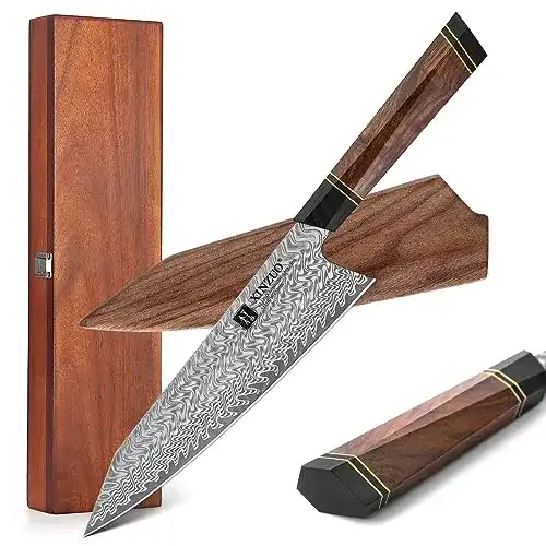 Xinzuo-Messer XINZUO Damaststahl 21.5cm Kochmesser