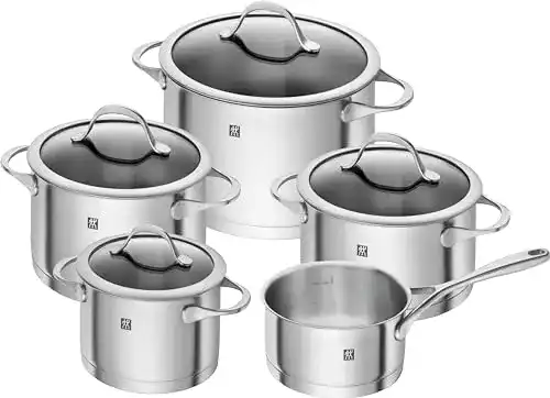 Zwilling-Töpfe Zwilling Kochtopf-Set, 9-tlg., Set, Induktion