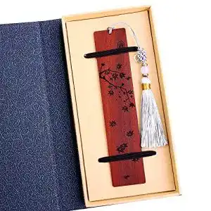 Lesezeichen Toirxarn handgefertigt hölzern Geschenkbox-Set