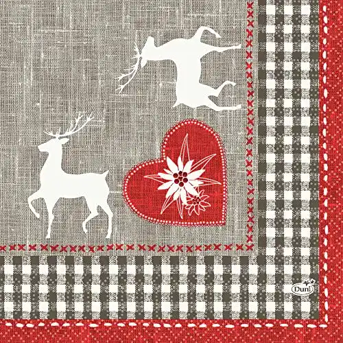 Die beste Duni-Servietten Duni Servietten Alpenglück 33 x 33 cm 50 Stück 2026 Test Bestseller Duni-Servietten Duni Servietten Alpenglück 33 x 33 cm 50 Stück