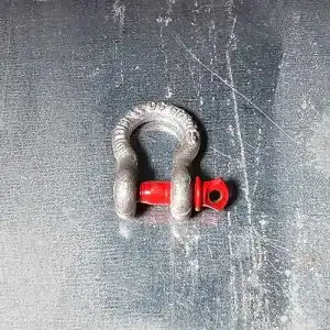 Schäkel MC Bull 6,5 Tonnen geschweift, rund GK8 6500 kg