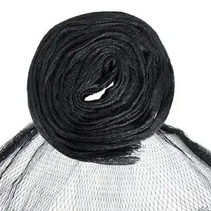 Teichnetz YHmall Vogelnetz Engmaschig, Schwarz 2x3m