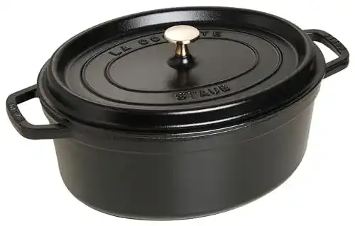 Staub-Bräter STAUB Gusseisen Bräter/Cocotte, oval 33 cm, 6,7 L