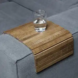 Sofatablett WOOOD Ablage Eiche Antik in Größe 44 x 24cm