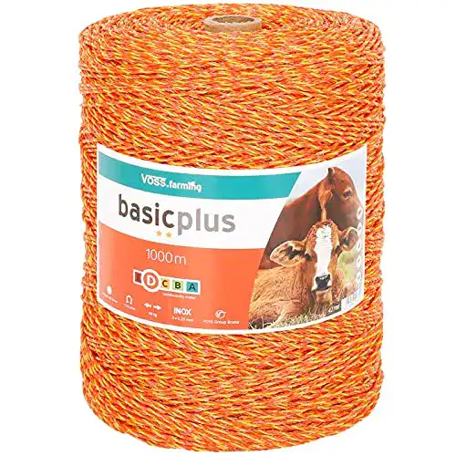 Weidezaunlitze VOSS.farming 1000m Weidezaun Elektrozaun