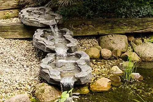 Bachlauf Köhko 3-teiliger Mulde-Mündung Wasserfall