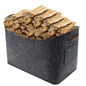 Holzkorb EXTSUD Filztasche Große Kamin Filz Kaminholztasche