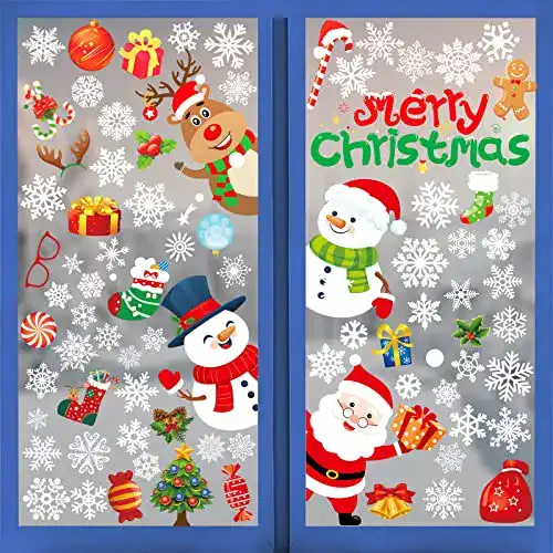 Fensterbilder ZEWETO Weihnachten Selbstklebend, PVC