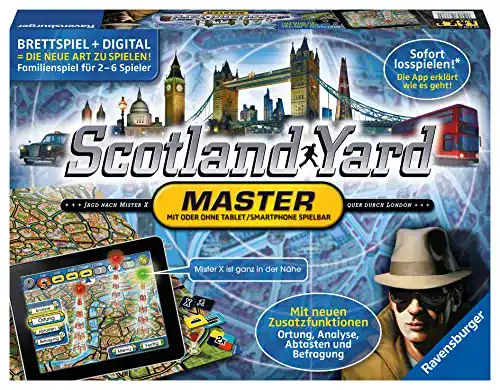 Spiele ab 10 Jahren Ravensburger 26602 – Scotland Yard Master