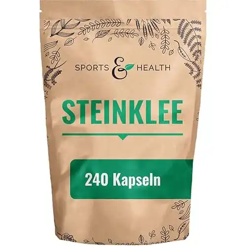 Steinklee-Kapseln CDF Sports & Health Solutions, 240 Kapseln
