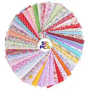 Patchworkstoff CHARS Baumwollstoff 50 Stück 25x25cm Stoffe