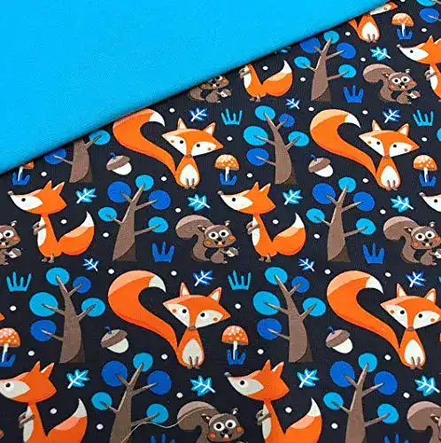 Jersey-Stoff Jersey-Mix, 95% Baumwolle 5% Elastan 0,5×1,4m
