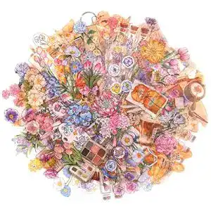 Glanzbilder Lychii Scrapbooking Aufkleber, 120pcs PVC Dekoration