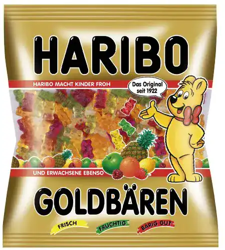 Gummibärchen HARIBO Goldbären, 3er Pack (3 x 1 kg)