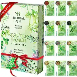 Bio-Saatgut Herbal Age Kräuter Samen Mischung 12 Sorten