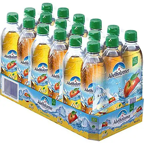 Apfelschorle Adelholzener DPG Bio , 18er Pack, 18 x 0,5 l EINWEG