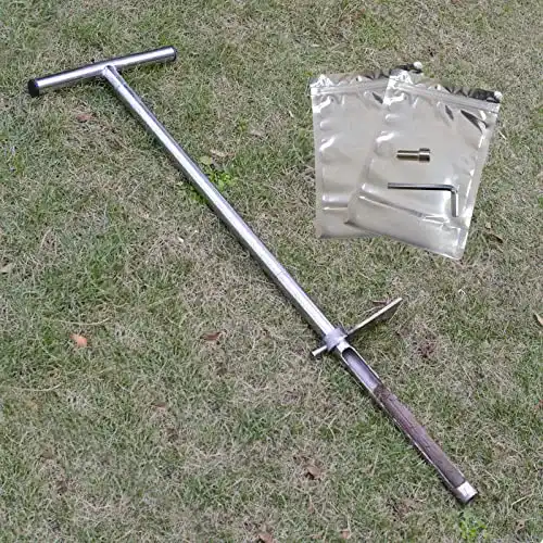 Bodensonde SurmountWay Bodenprobe 91,4 cm mit Fußstufen