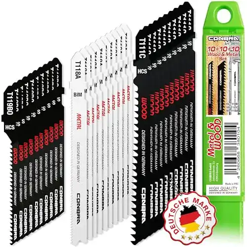 Stichsägeblatt CONBRA ® Stichsägeblätter 30teiliges Set