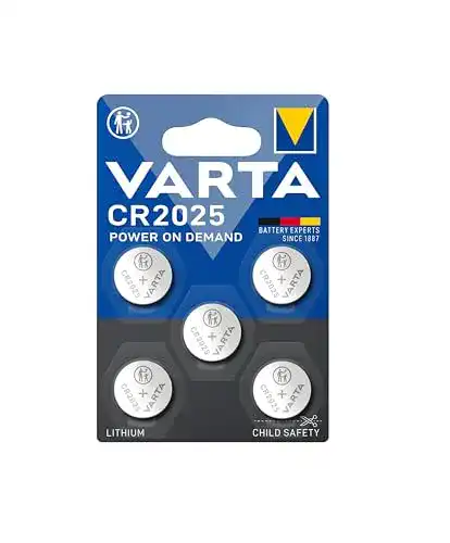 Varta-Batterie Varta Batterien Knopfzellen CR2025, Lithium Coin