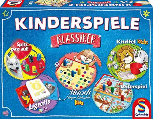 Spielesammlung Schmidt Spiele 49189 Kinderspiele Klassiker