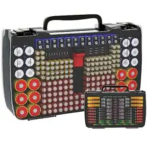 Batterie-Aufbewahrungsbox Aptbyte, mit Batterietester