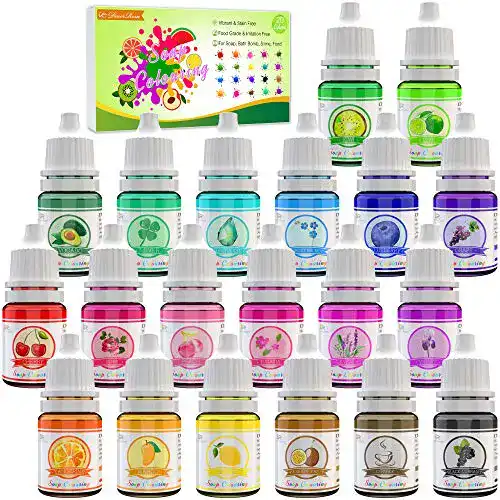 Seifenfarbe DecorRom Set 20er x 6ml Flüssig