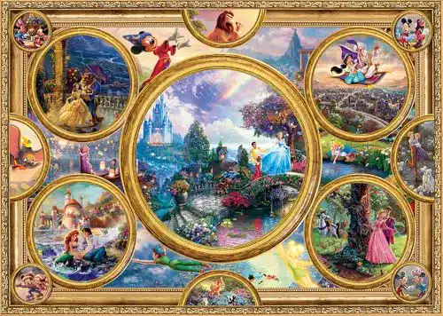Puzzle Schmidt Spiele 59607 Thomas Kinkade, Disney Dreams