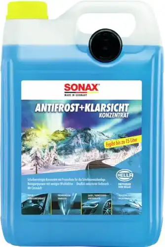 Scheibenfrostschutz SONAX Antifrost+KlarSicht Konzentrat, 5 Liter